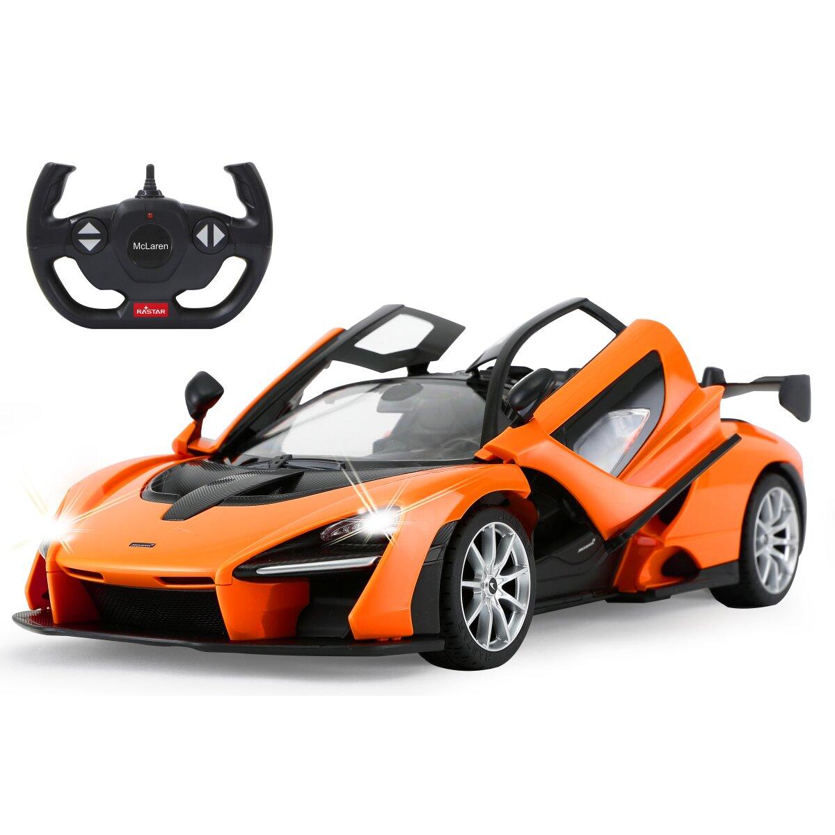 Voiture télécommandée McLaren Senna 1:14 orange 2,4GHz