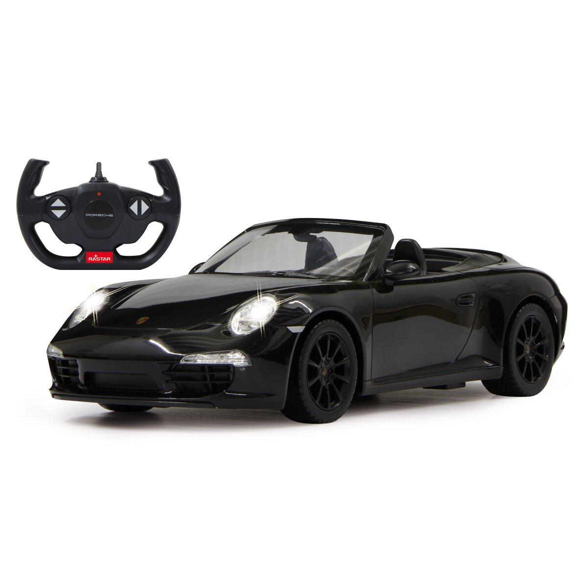 Voiture télécommandée Porsche 911 Carrera S 1:12 noir 2,4GHz