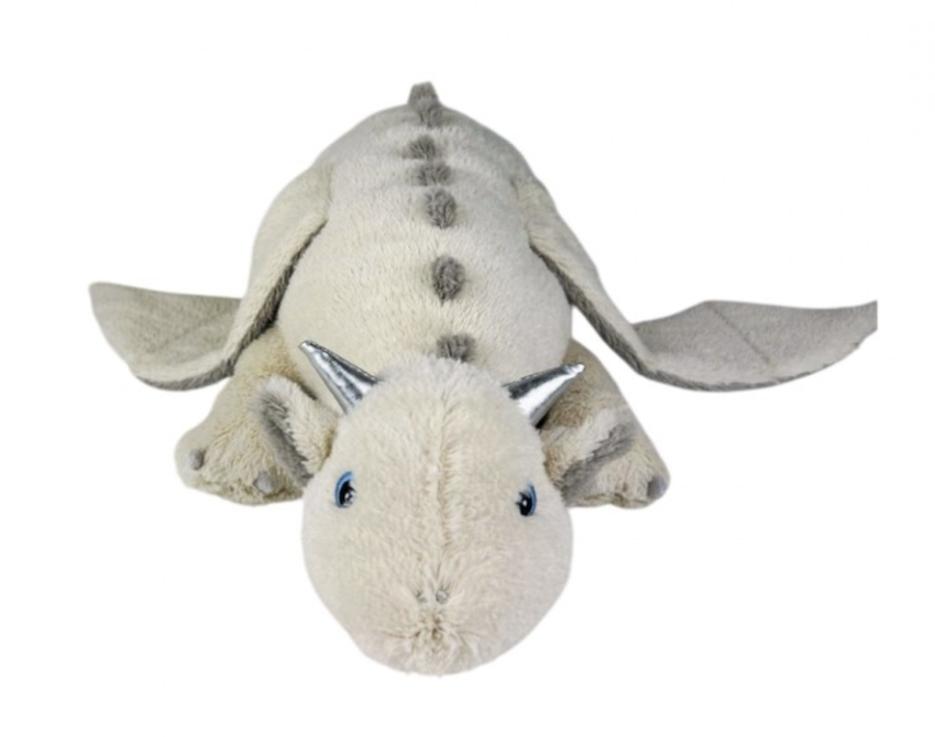 Peluche hackuchumu dragon d argent - Nemu Nemu - Trousselier