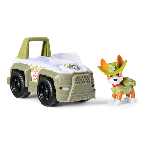 PAW Patrol VEHICULE ET FIGURINE TRACKER La Pat' Patrouille