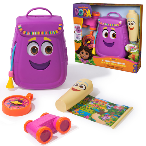 Dora - Sac À Dos et Accessoires - Sac D'Aventure Avec Carte, Jumelles & Boussole