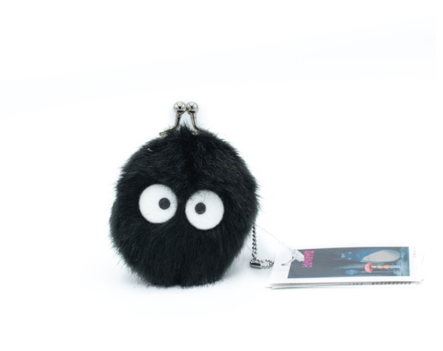 Mini-Porte-Monnaie Peluche Noiraude - Mon Voisin Totoro