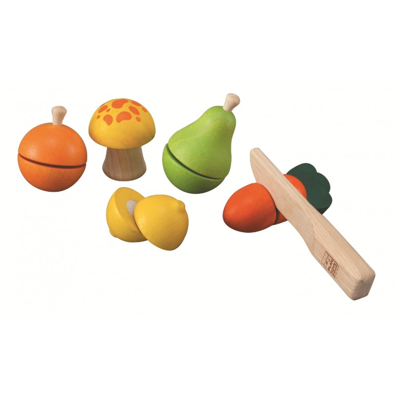 Fruits et légumes - jeu d'imitation