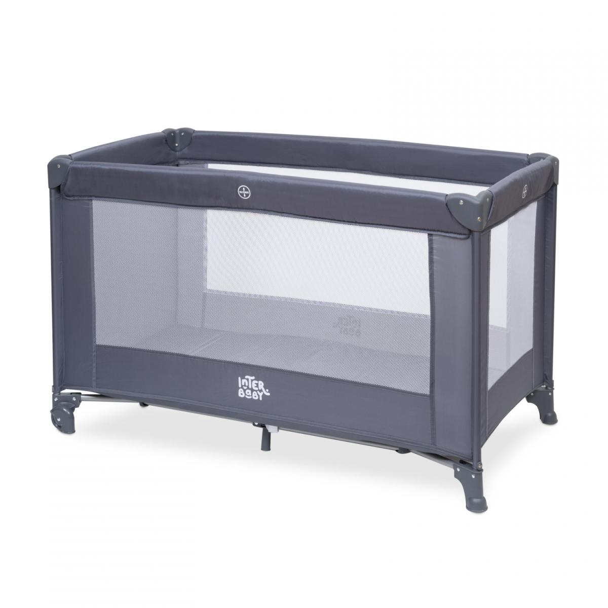 Lit Voyage Pliable - Gris