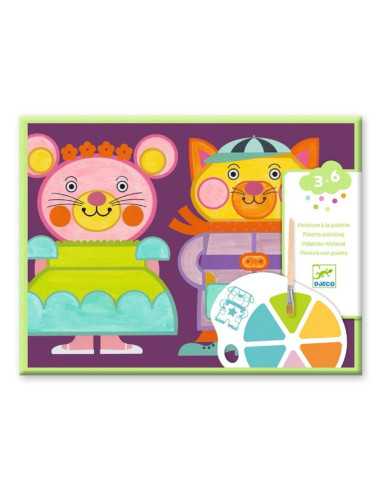 PEINTURE DES PETITS - Peinture a la palette - Les Joufflus