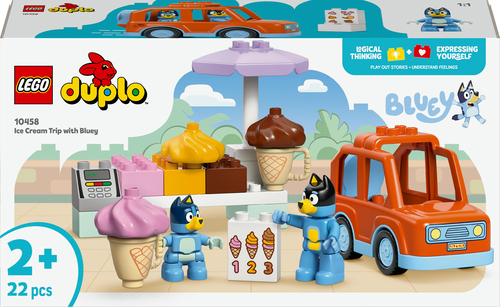 10458 Visite chez le marchand de glace avec Bluey