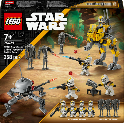 75431 Pack de combat du 327eme Corps d'armee Star Wars