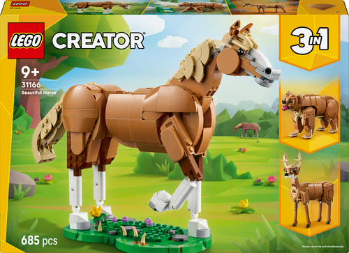 31166 Le beau cheval LEGO Creator 3 en 1