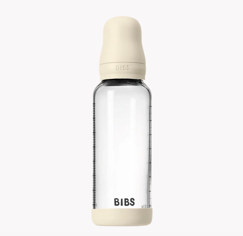 Biberon en verre Tetine en latex - 240ml Ivory
