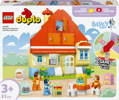 10459 La maison de famille de Bluey et le jeu de memoire