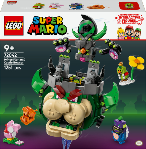72042 Prince Florian et chateau de Bowser