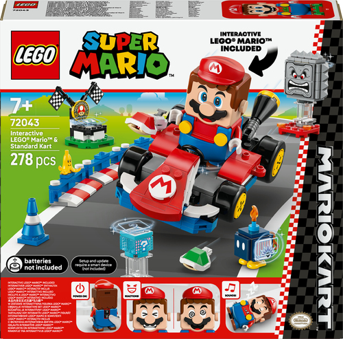 72043 Mario Kart™ –  Mario™ interactif et kart standard