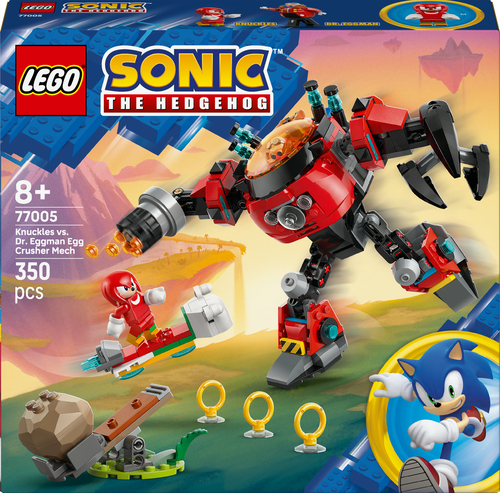77005  Sonic: Knuckles contre l’Egg Crusher de Dr. Eggman