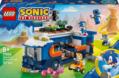 77006 Sonic : Le camion de controle de l equipe Sonic
