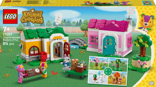 77057 Animal Crossing:  Les maisons creatives au gre des saisons