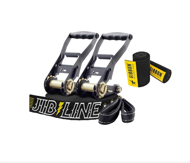 Set slackline jibline - protection d'arbre - gibbon - 25m