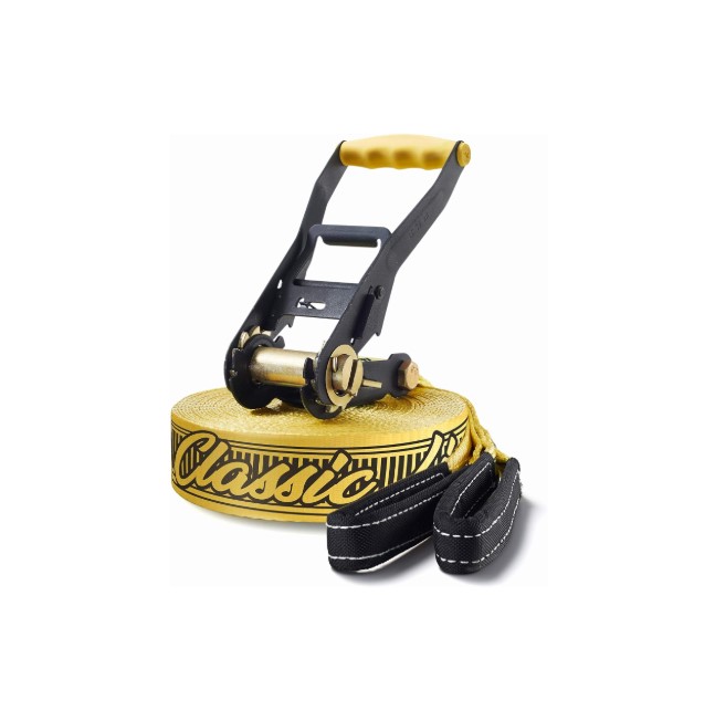 Set slackline classique - gibbon - 15m 25m 15m