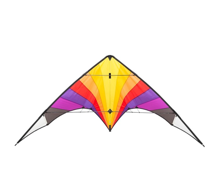 Voile cerf-volant multicolore Diva 295cm x 140cm