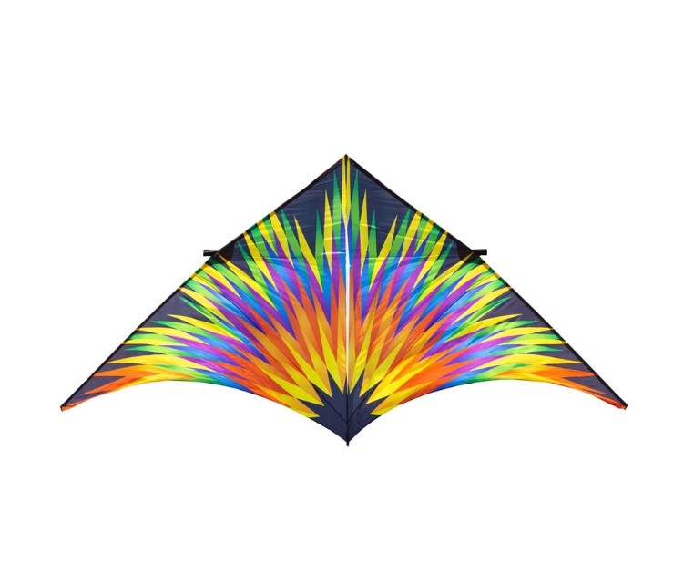 Cerf-volant Delta feux d'artifice 4m