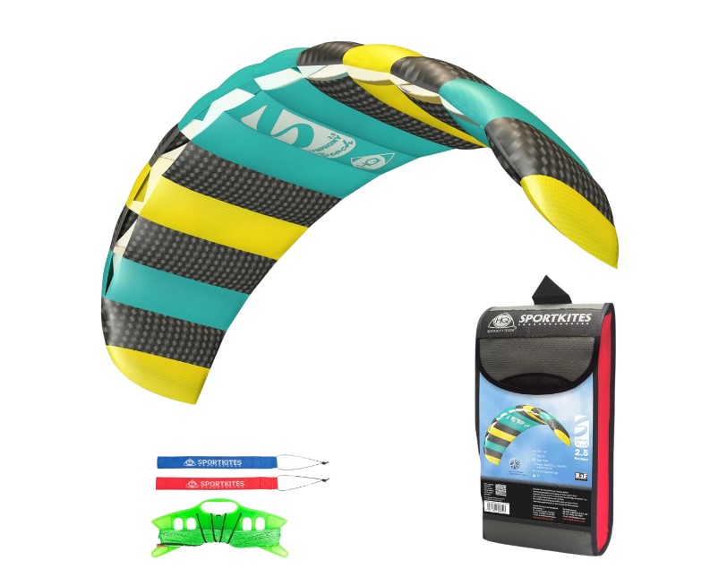 Cerf-Volant Symphony beach III 2.5 aqua
