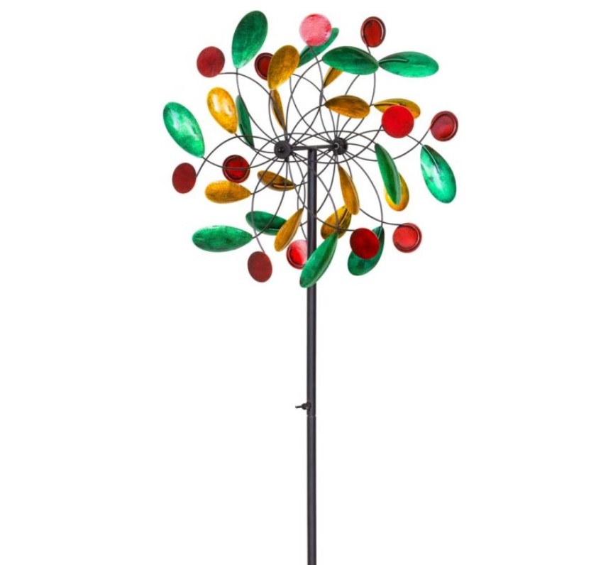 Girouette métal paddle double roue