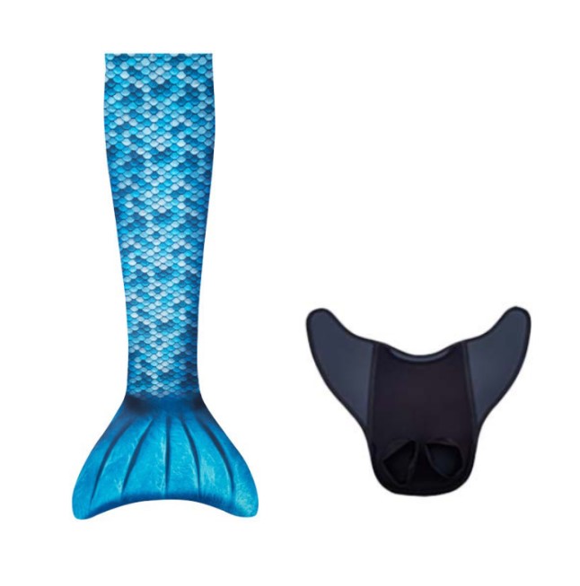 Queue sirène monopalme aquaris azur l