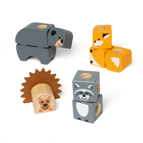 Les animaux de la foret - 16 pieces - blockables