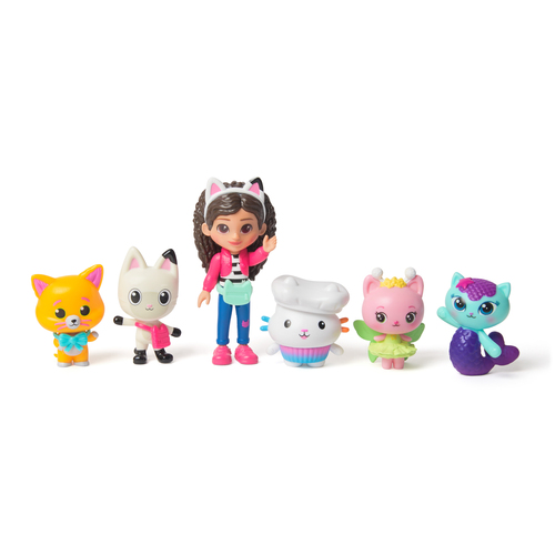 Coffret Cadeau 6 Figurines Et 5 Accessoires - Petits Chatons