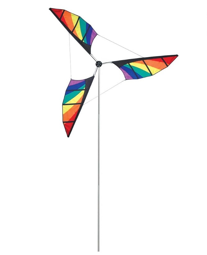 Girouette Eolienne Multicolore