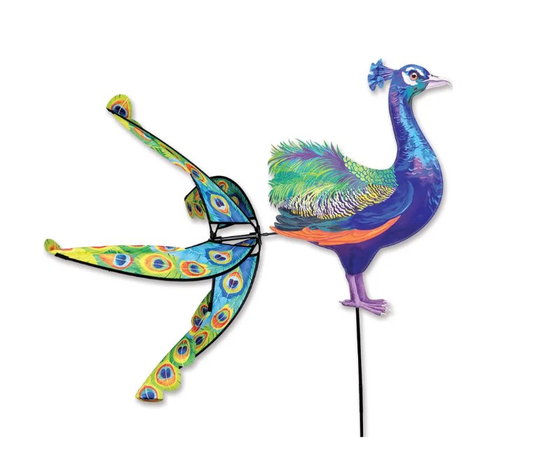 Girouette large Paon - multicolore