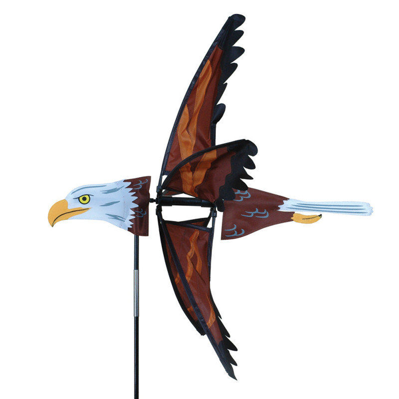Girouette a planter aigle volant