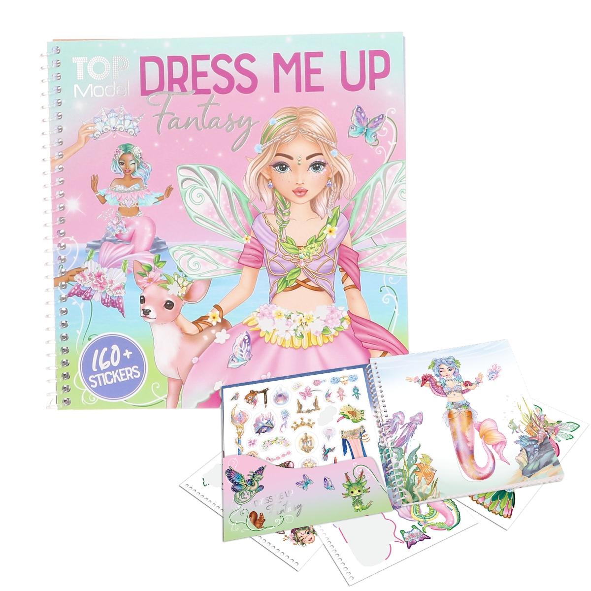 TOPModel Dress Me Up album autocollants Fantasy