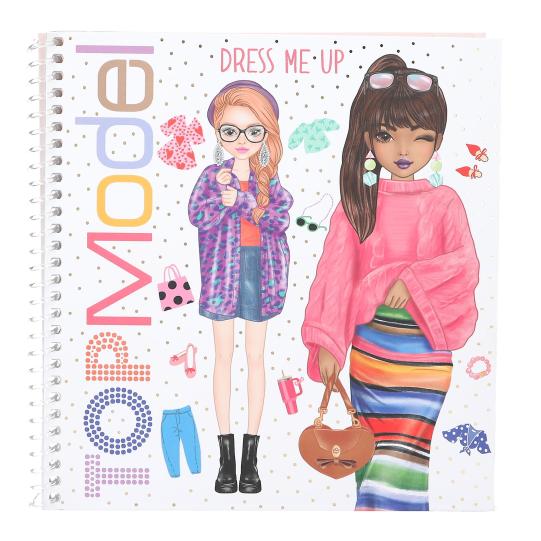 TOPModel Dress Me Up album stickers