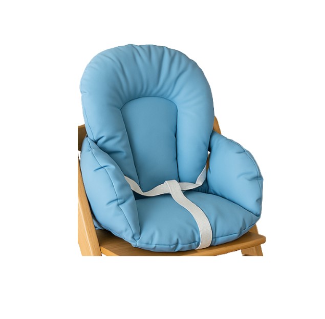 Coussin de chaise en PU bleu