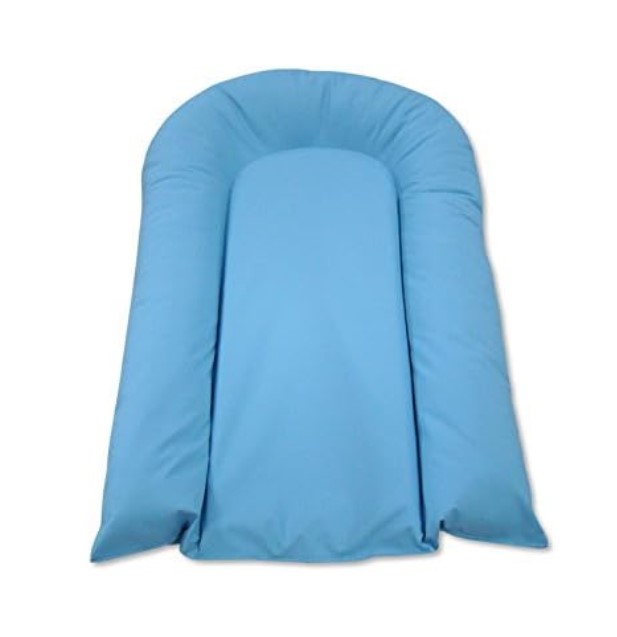 Matelas à langer 70x50 cm en PU -   réversible bleu