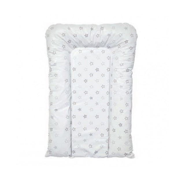 Matelas à langer 70x50 cm PVC blanc-   réversible 