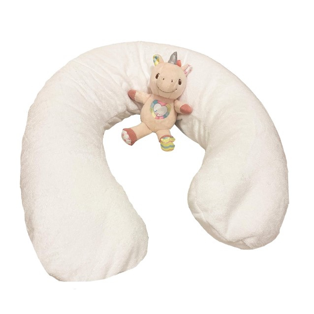 Coussin d'allaitement 205 cm-  blanc