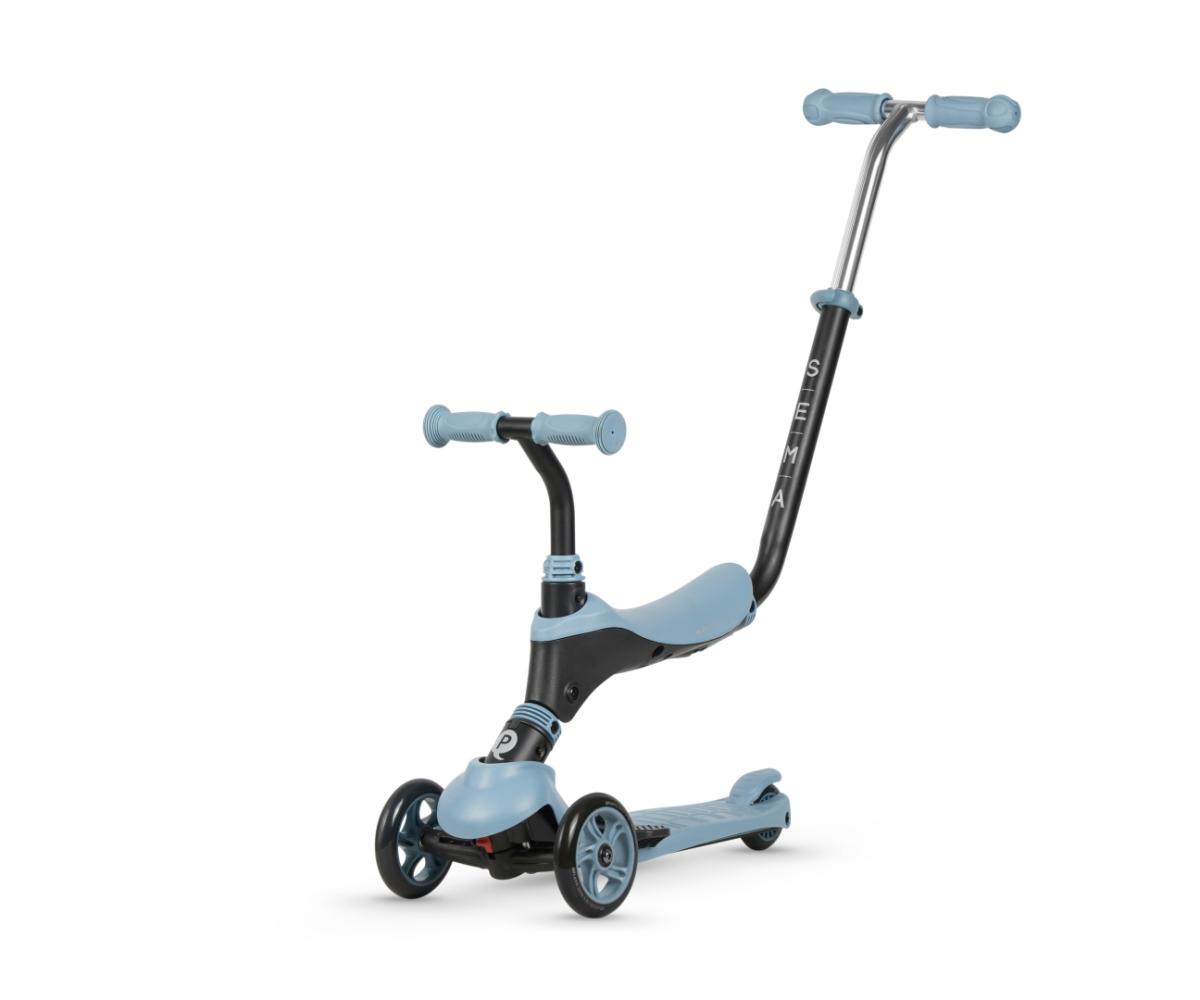 Trottinette Qplay Sema 3-en-1 Bleue