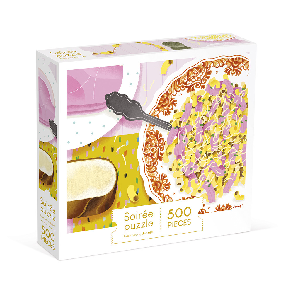puzzle 500 p Coquillettes Jambon