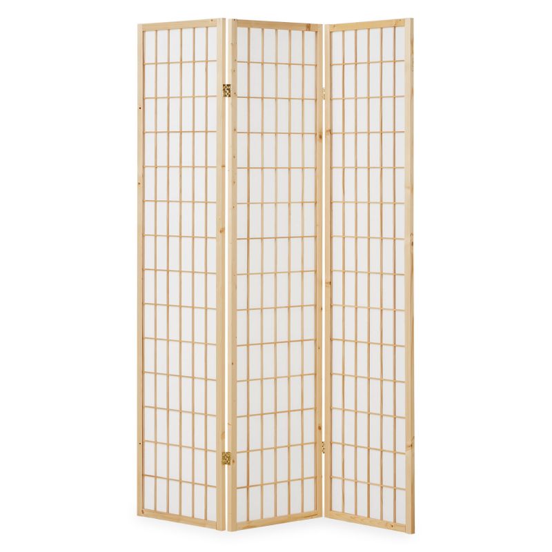 Paravent Naturel Shoji 3 panneaux