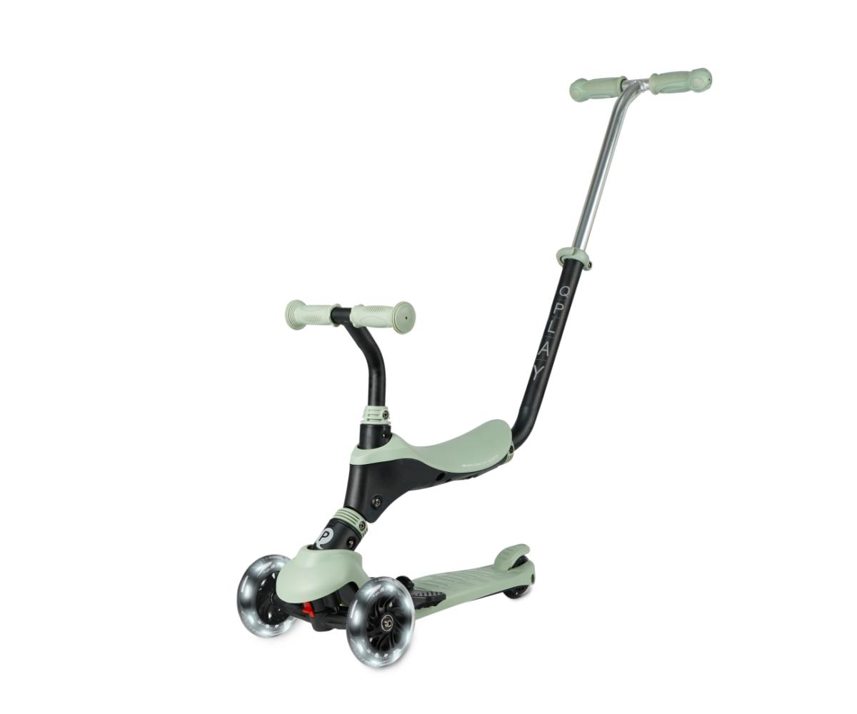 Trottinette Qplay Sema Pro 3-en-1 Verte