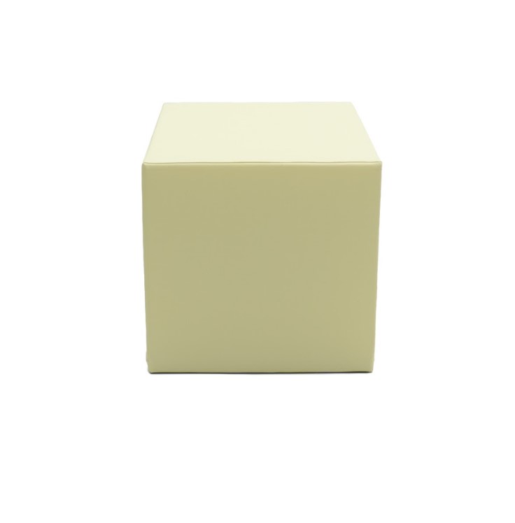Méga cube en mousse ivoire
