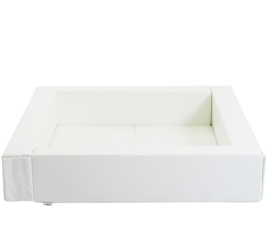 Piscine à balles en mousse blanc