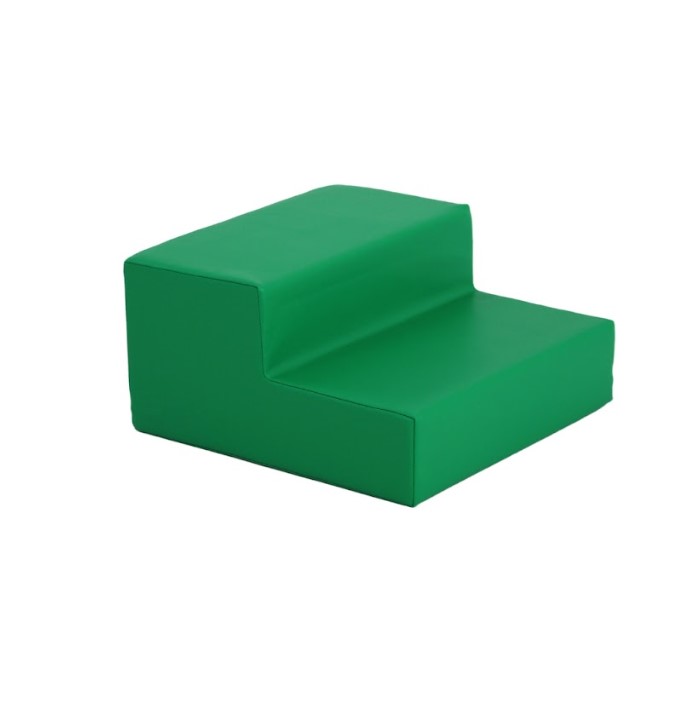 Mini marches en mousse vert