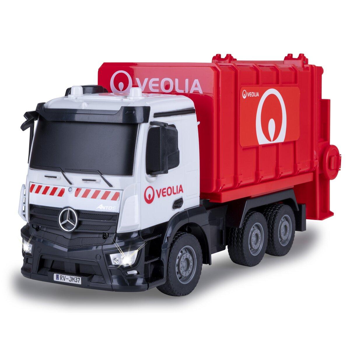 Camion poubelle Mercedes Antos télécommandé