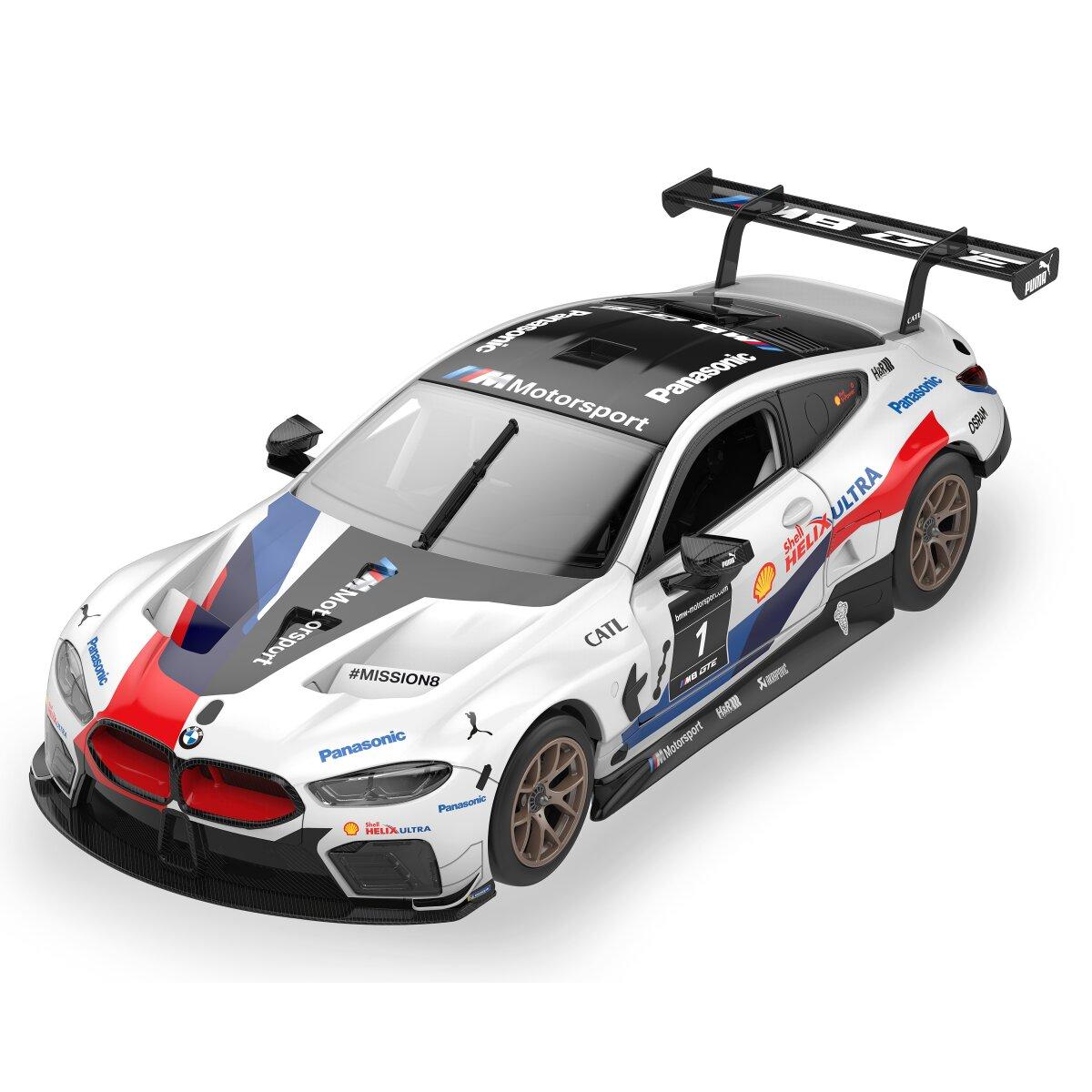 Kit de construction BMW M8 GTE 1:18 blanc