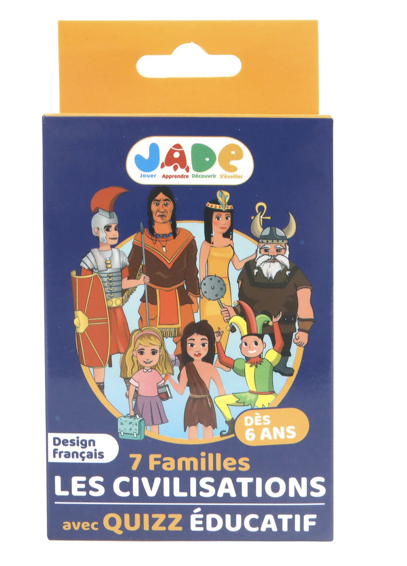 Jeu de 7 familles - Les civilisations - MGM