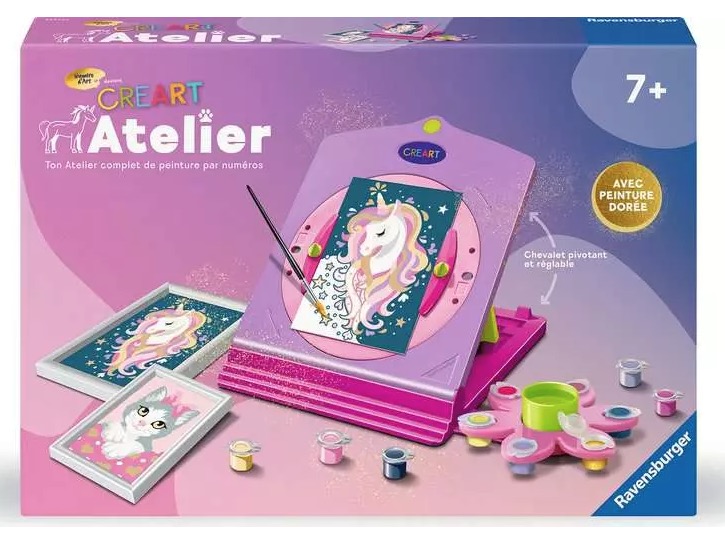 Peinture par numero enfant des 7 ans - CreArt Atelier