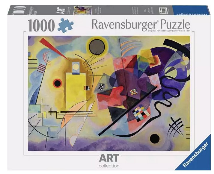 Puzzle 1000 pieces - Jaune-rouge-bleu / Vassily Kandinsky