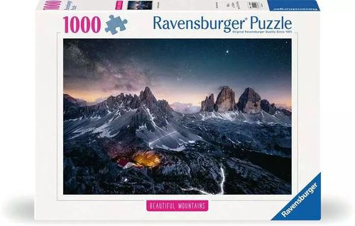 Puzzle 1000 pieces - Les Tre Cime di lavaredo, Dolomites